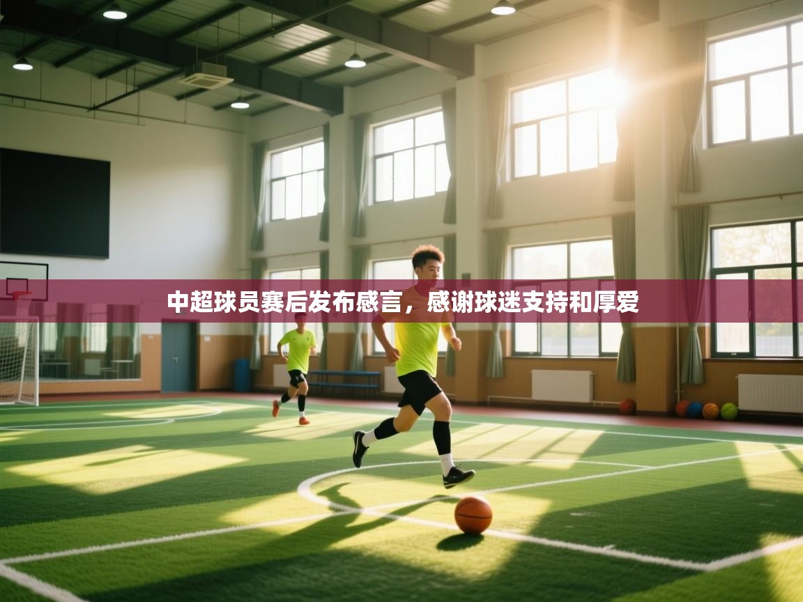 中超球员赛后发布感言，感谢球迷支持和厚爱